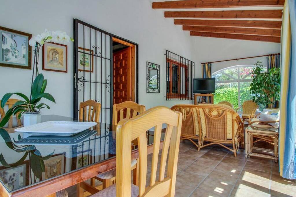 Villa Paradise Private Pool And Garden In A Natural Park For 9 Jávea Zewnętrze zdjęcie