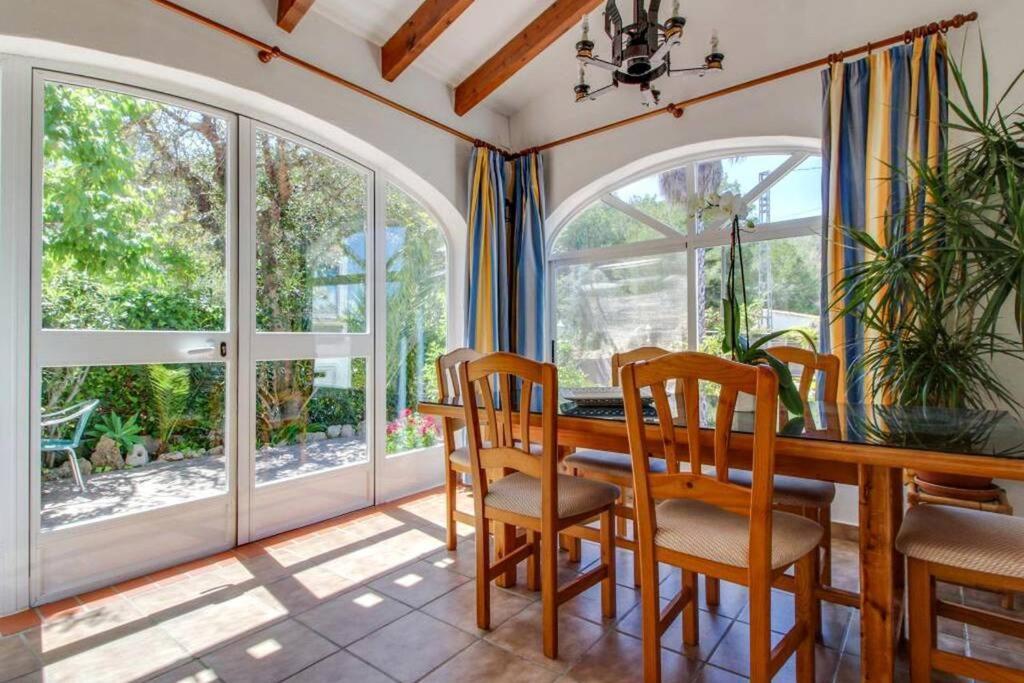 Villa Paradise Private Pool And Garden In A Natural Park For 9 Jávea Zewnętrze zdjęcie